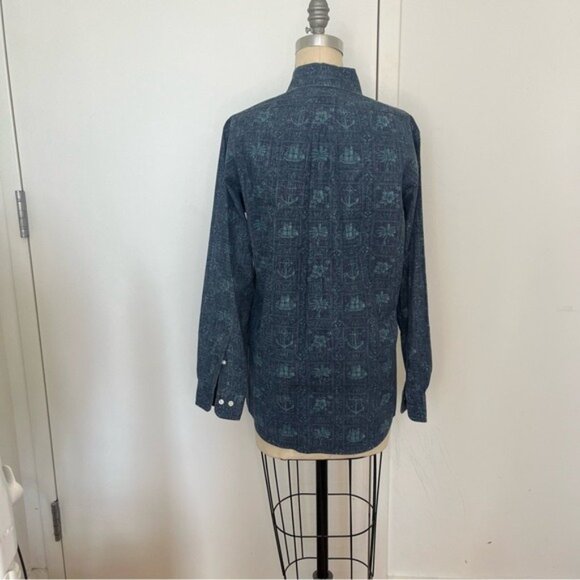 REYN SPOONER X BROOKS BROTHERS Hawaiian Button Down  Size Small - Picture 3 of 5